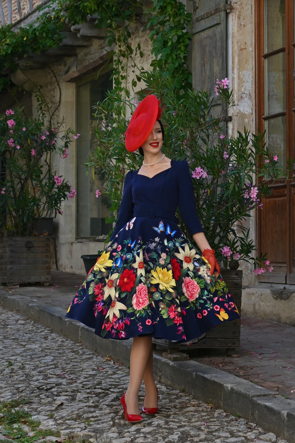 Mariposa Garden Swing Dress in Extended Sizing